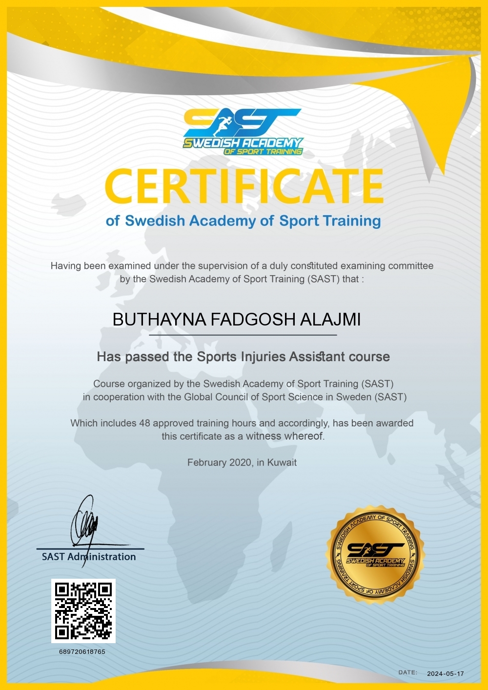 Buthayna Fadgosh Alajmi